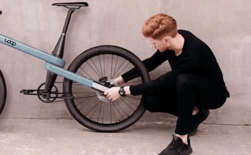 自行車界的黑科技 車架擰成 麻花 ,組裝就像玩積木...